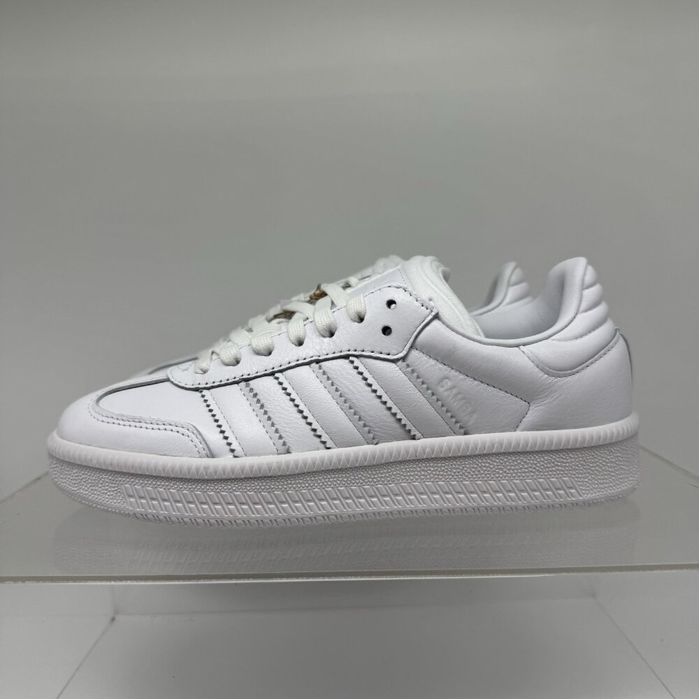 Brand New Adidas Samba XLG Triple White JI3194 Shoes Sneakers Women’s Size 6.5